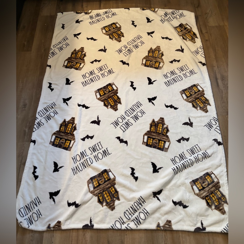 Rae Dunn HalloweenThrow Blanket